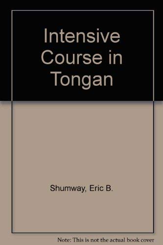 Intensive course in Tongan