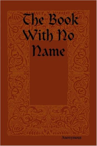 The Book With No Name