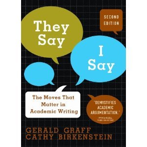 They Say, I Say