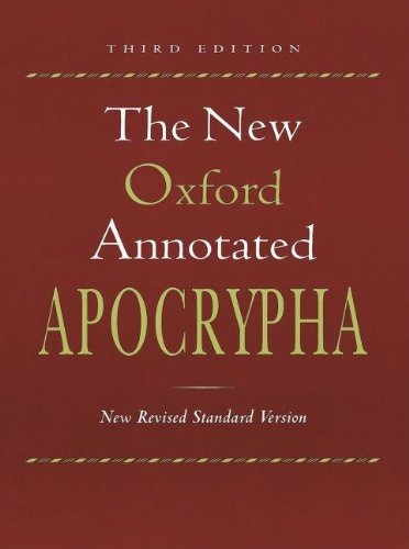 The New Oxford Annotated Bible, New Revised Standard Version, Third Edition (Genuine Leather Burgundy Indexed 9714)