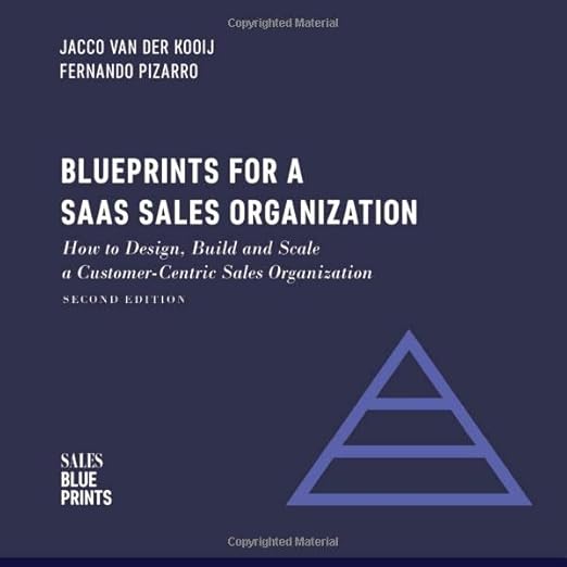 Blueprints for a SaaS Sales Organization