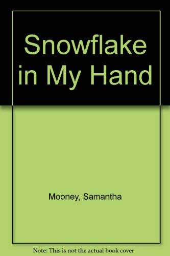 A snowflake in my hand