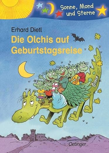 Die Olchis auf Geburtstagsreise.