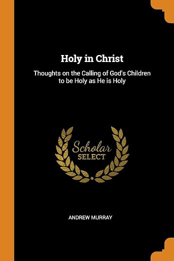 Holy in Christ
