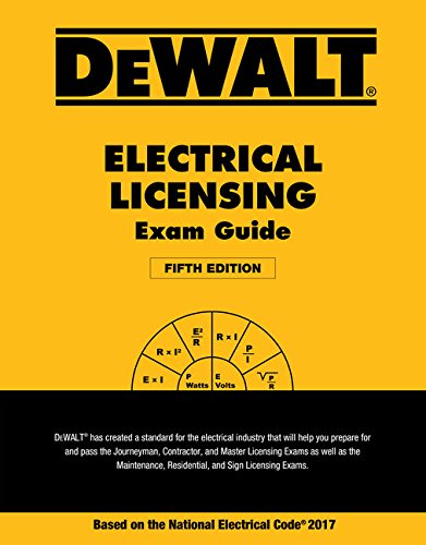 DeWalt electrical licensing exam guide