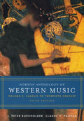 Norton Anthology of Western Music: Volume 2