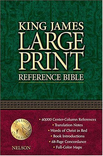 King James Large Print Center Column Reference Bible