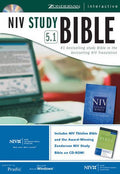 NIV Study Bible 5.1 Windows CD-ROM & Softcover NIV Thinline Bible Pack