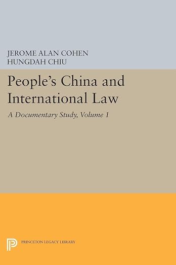 People's China and International Law, Volume 1