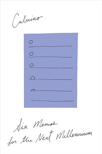 Six memos for the next millennium