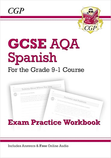 New gcse spanish aqa exam practice workbook - for the grade 9-1 course (inc