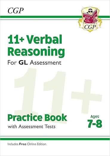 New 11+ GL Verbal Reasoning Practice Book & Assessment Tests - Ages 7-8