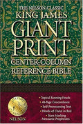 Nelson Classic Giant Print Center-Column Reference Bible