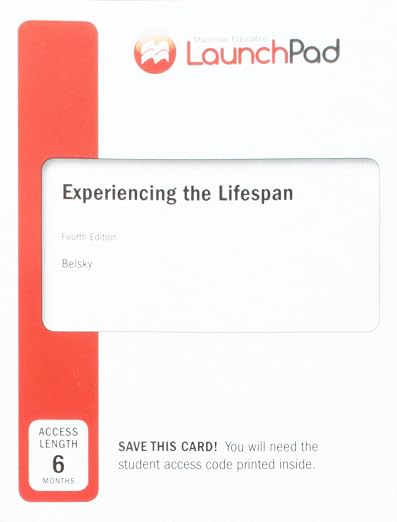 LaunchPad for Experiencing the Life Span