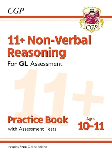 New 11+ GL Non-Verbal Reasoning Practice Book & Assessment Tests - Ages 10-11