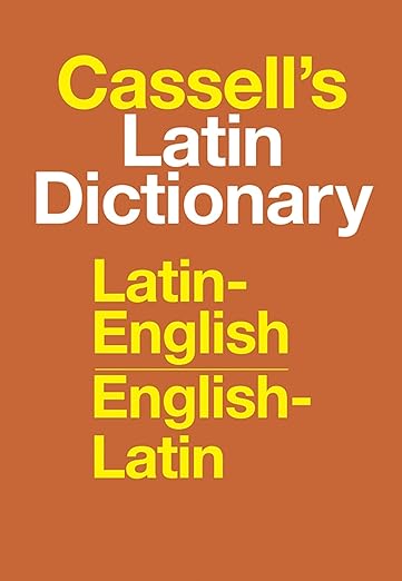 Cassell's Latin dictionary