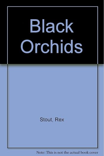 Black orchids