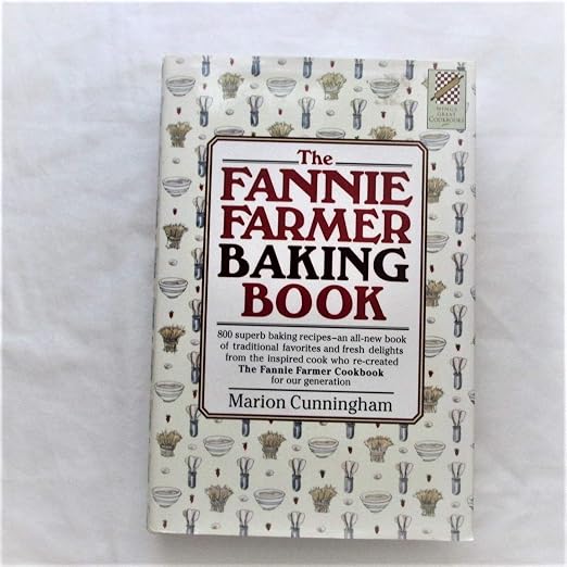 The Fannie Farmer baking book