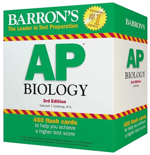 Barron's AP Biology Flash Cards