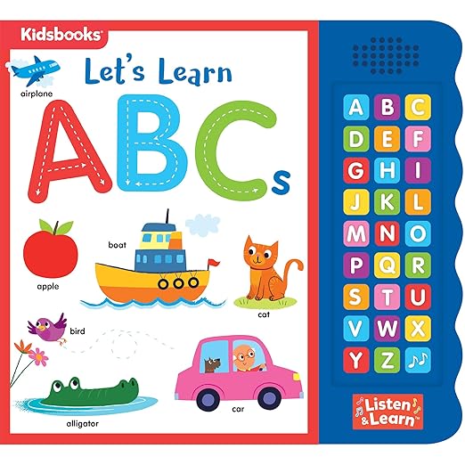 Let's Learn ABCs-With 27 Fun Sound Buttons, this Book is the Perfect Introduction to ABCs! (Listen & Learn)