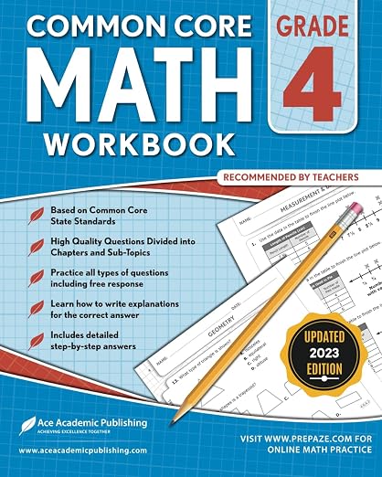 4th Grade Math Workbook