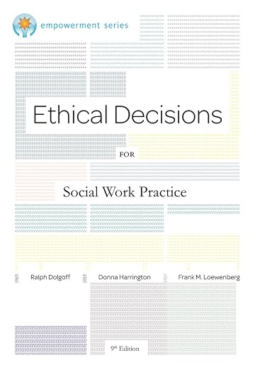 Ethical decisions for social work practice