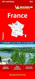 Michelin France Map 721