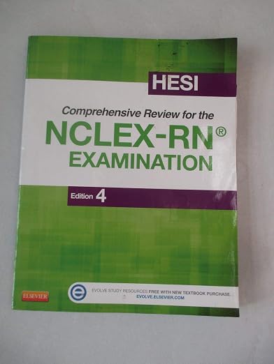 HESI comprehensive review for the NCLEX-RN examination