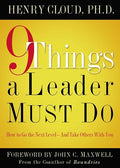 9 things a leader must do