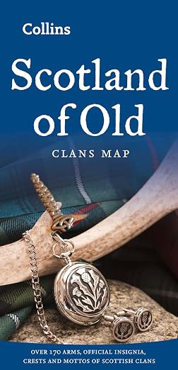 Scotland of Old Clans Map