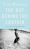 The boy behind the curtain