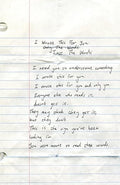 I Wrote This for You