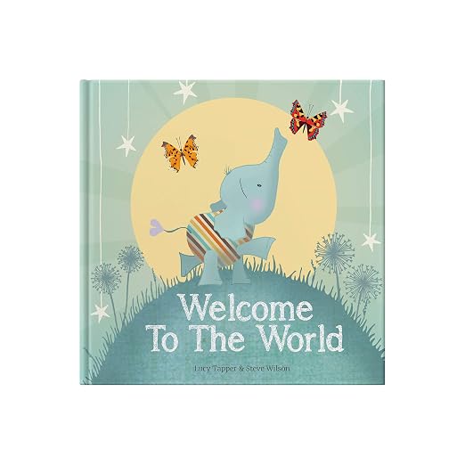 Welcome to the World - keepsake gift book for a new baby