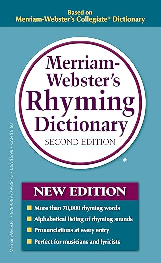 Merriam-Webster's Rhyming Dictionary