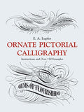 Ornate pictorial calligraphy