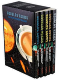 Hitchhiker's Guide to the Galaxy Trilogy Collection 5 Books Set by Douglas Adams