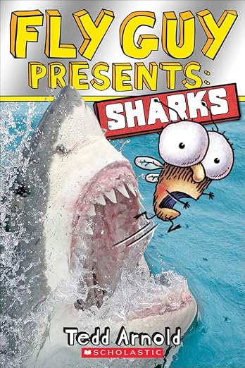 Sharks (Turtleback School & Library Binding Edition) (Fly Guy Presents...)