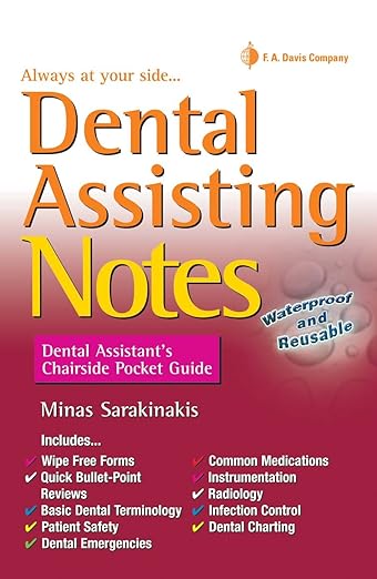 Dental Assisting Notes: Dental Assistant's Chairside Pocket Guide