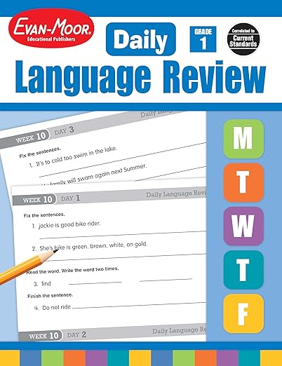 Daily Language Review, Grade 1