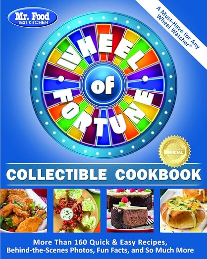 Wheel of Fortune collectible cookbook