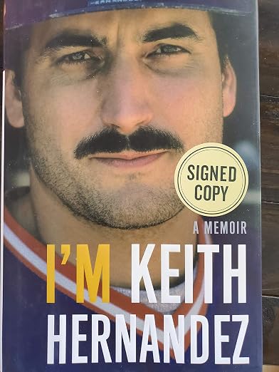 I'm Keith Hernandez Signed Edition Hardcover