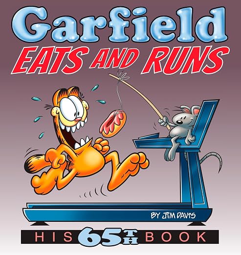 Garfield eats and runs