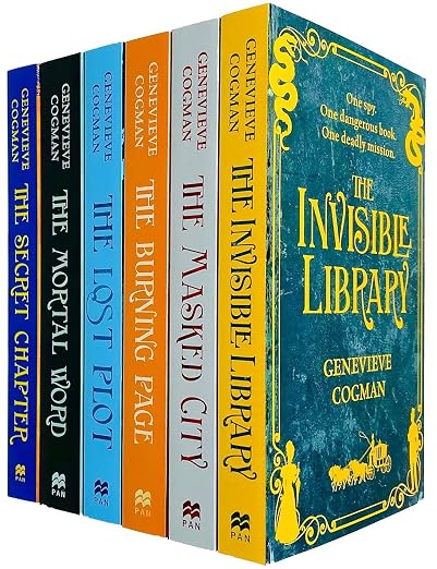Invisible Library Series 6 Books Collection Set By Genevieve Cogman