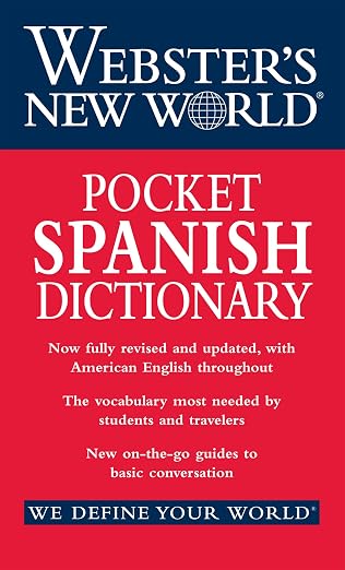 Webster's New World Pocket Spanish Dictionary