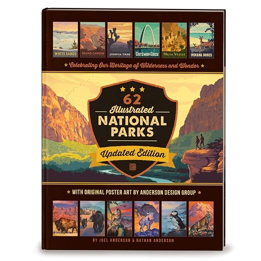 62 Illustrated National Parks