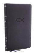 KJV, Thinline Bible Youth Edition, Leathersoft, Gray, Red Letter Edition, Comfort Print
