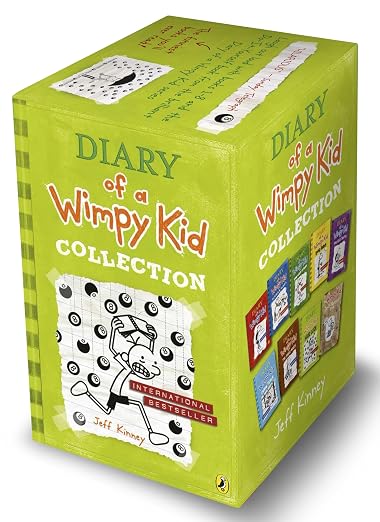 Diary of a Wimpy Kid Box Set Collection (4 Books) (Diary of a Wimpy Kid)