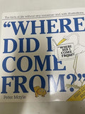 WHERE DID I COME FROM ?