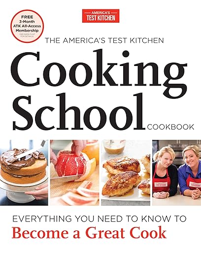 The America's test kitchen cooking school cookbook