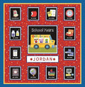 School Years Red and Blue Memory Keeper with 24 Storage Pockets - PI Kids